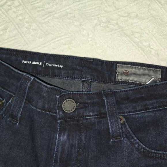 AG Contour 360° Prima Ankle Cigarette Leg Sz 24 NWT Dark Wash - Picture 6 of 7